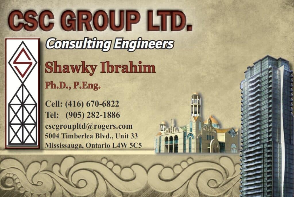 CSC Group Ltd. Consulting Engineers - Shawky Ibrahim