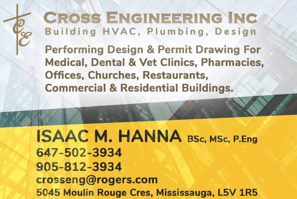 Cross Engineering Inc. - Isaac M. Hanna