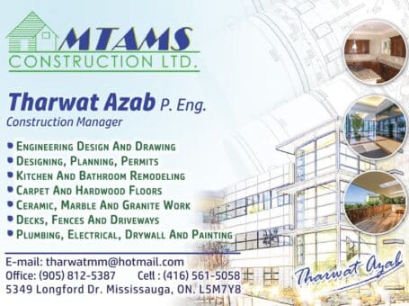 MTAMS Construction Ltd. – Tharwat Azab