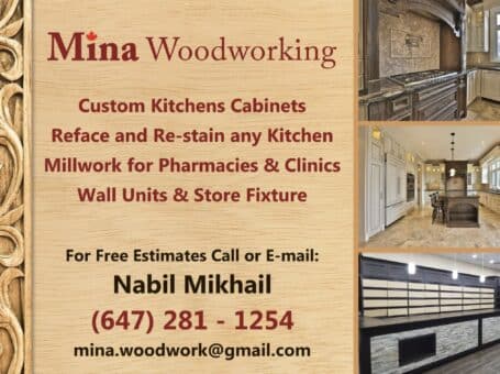 Mina Woodworking – Nabil Mikhail